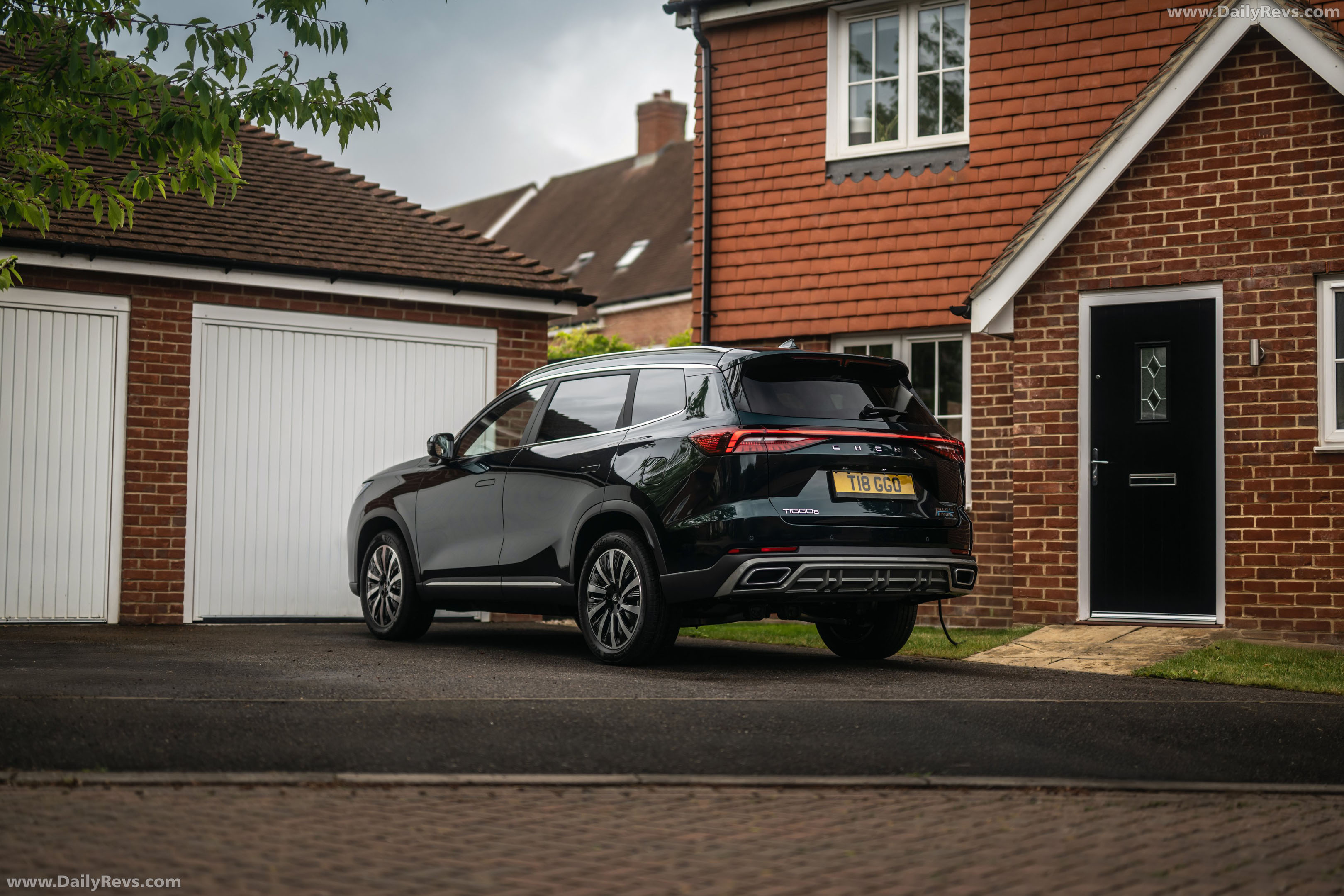2026 Chery Automobiles Tiggo 8 Super Hybrid UK Version Rear View